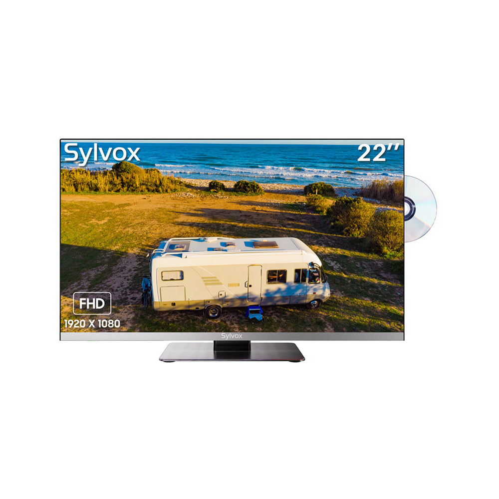 22" Sylvox 12 Volt RV TV with DVD Player - 2023 RV Series