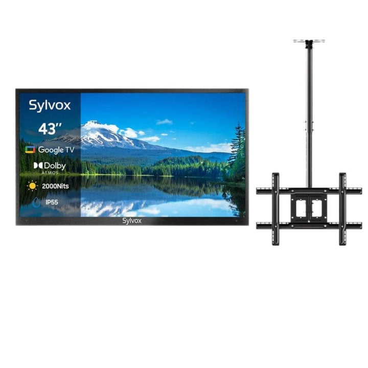 43" 2000Nit Google Outdoor TV (Full Sun) - 2024 Pool Pro 2.0 Series