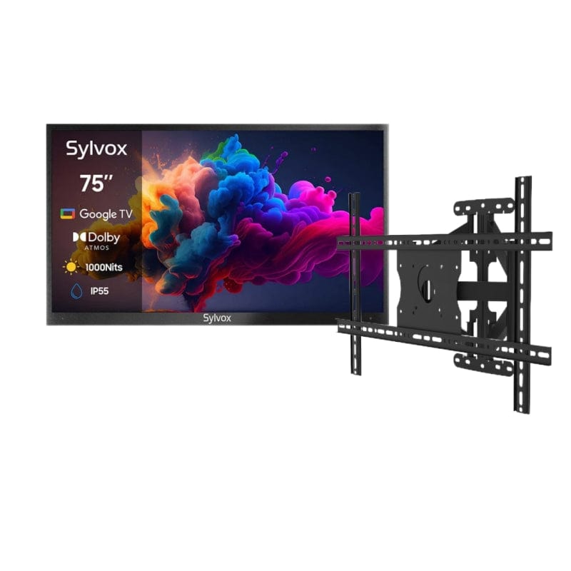 75" 1000Nit Advanced QLED  Google Outdoor TV (Partial Sun) - 2024 Deck Pro QLED 2.0 Series