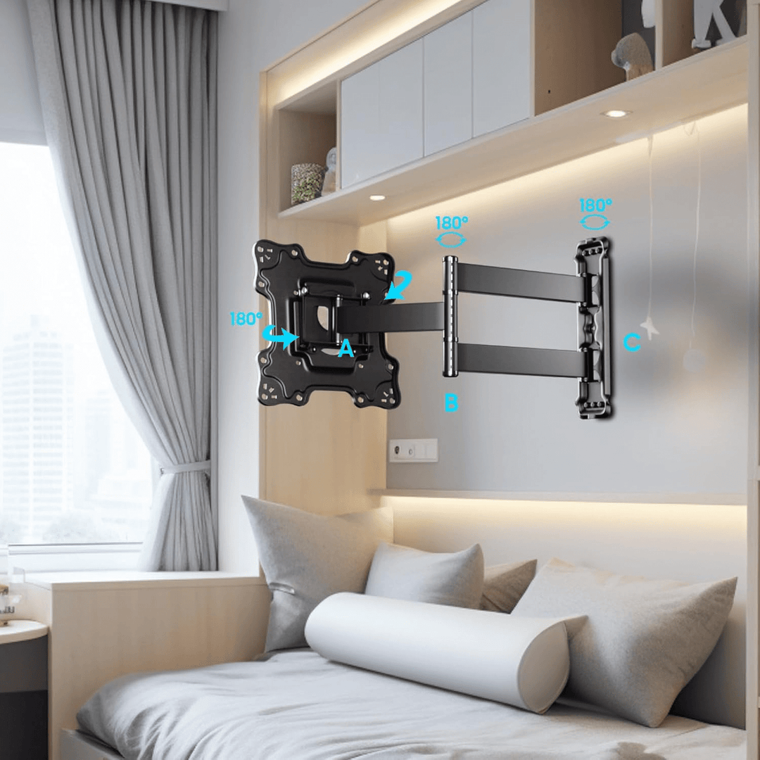 Sylvox Full Motion TV Wall Mount