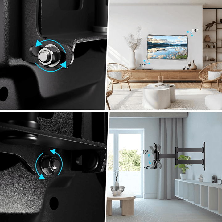 Sylvox Full Motion TV Wall Mount