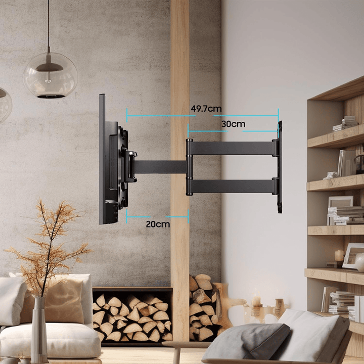 Sylvox Full Motion TV Wall Mount