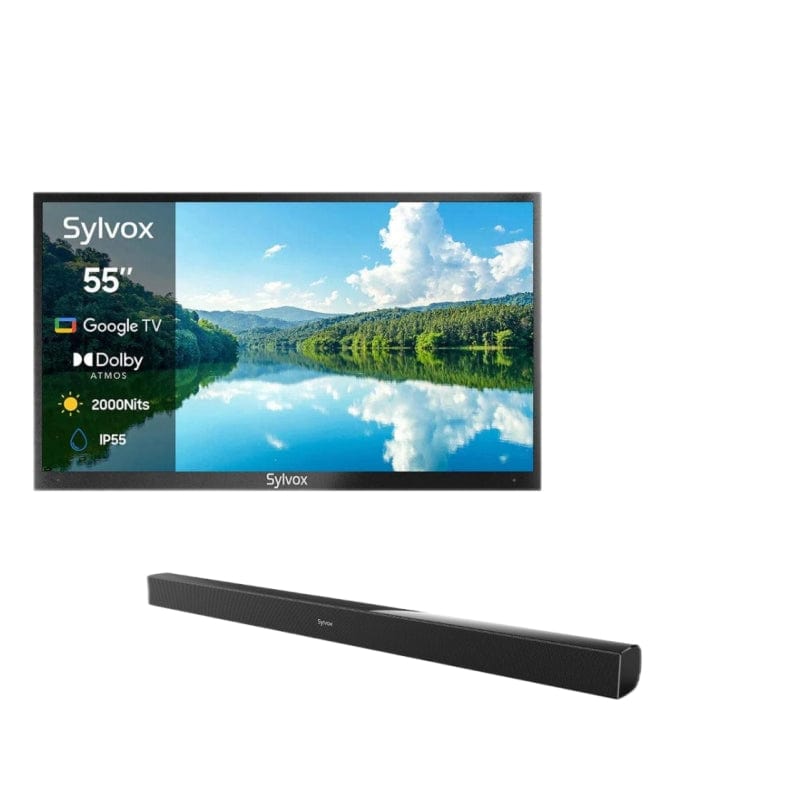 55" 2000Nit Google Outdoor TV (Full Sun) - 2024 Pool Pro 2.0 Series