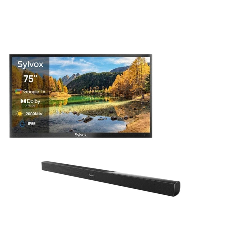 75" 2000Nit Google Outdoor TV (Full Sun) - 2024 Pool Pro 2.0 Series