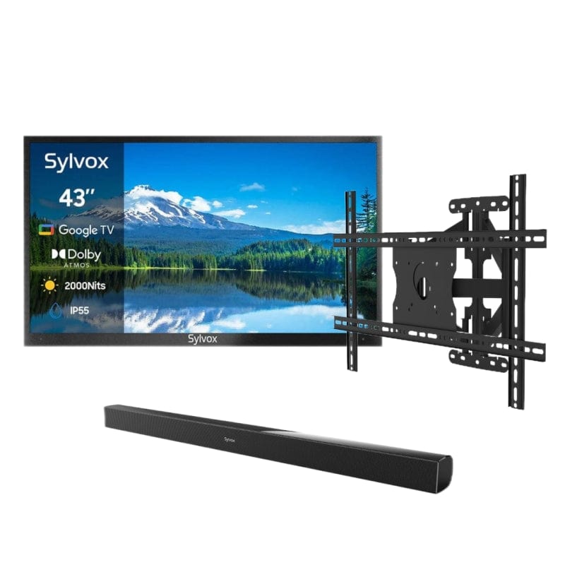 43" 2000Nit Google Outdoor TV (Full Sun) - 2024 Pool Pro 2.0 Series