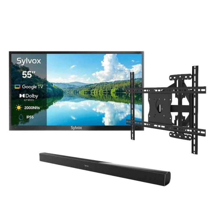 55" 2000Nit Google Outdoor TV (Full Sun) - 2024 Pool Pro 2.0 Series