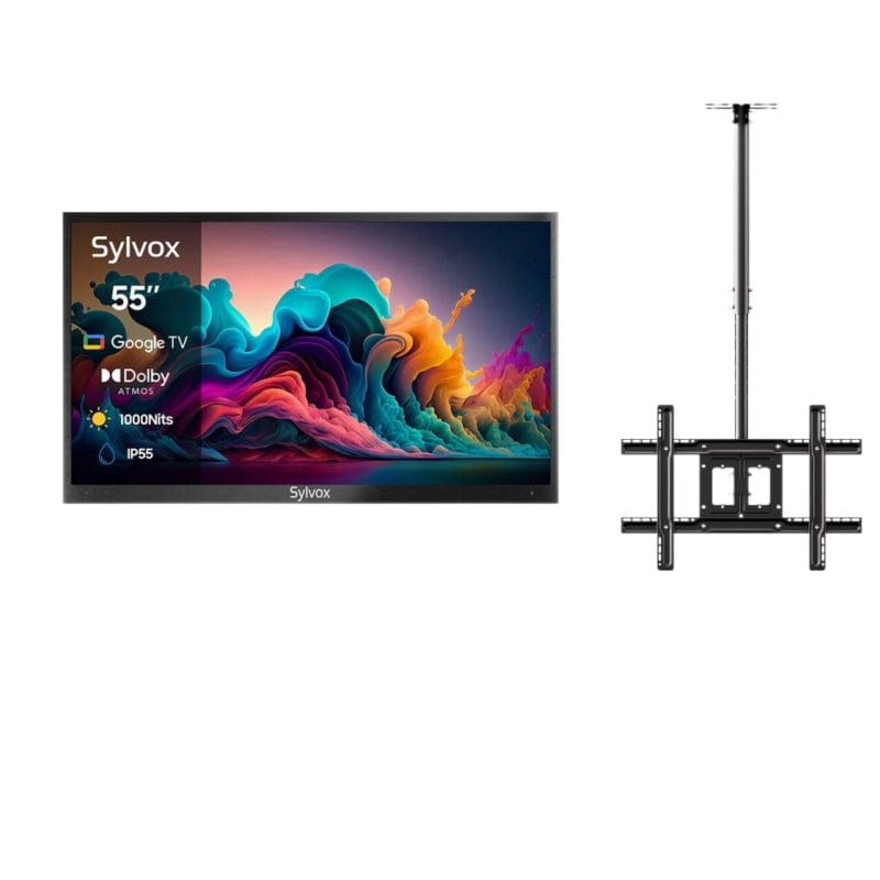 55" 1000Nit Advanced QLED  Google Outdoor TV (Partial Sun) - 2024 Deck Pro QLED 2.0 Series