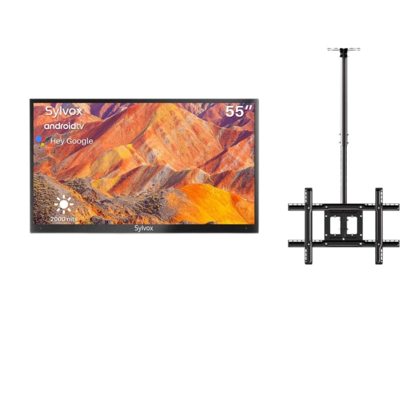 55" 2000Nit Android Outdoor TV (Full Sun) - 2023 Pool Pro Series