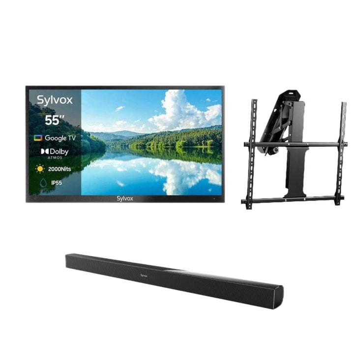 55" 2000Nit Google Outdoor TV (Full Sun) - 2024 Pool Pro 2.0 Series