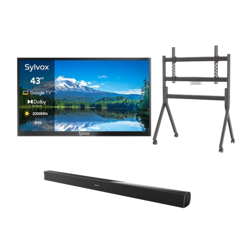 43" 2000Nit Google Outdoor TV (Full Sun) - 2024 Pool Pro 2.0 Series