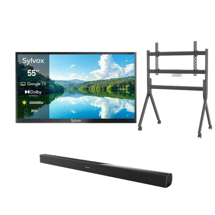 55" 2000Nit Google Outdoor TV (Full Sun) - 2024 Pool Pro 2.0 Series