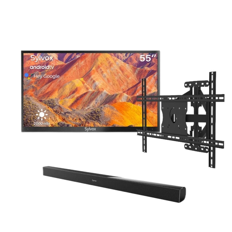 55" 2000Nit Android Outdoor TV (Full Sun) - 2023 Pool Pro Series