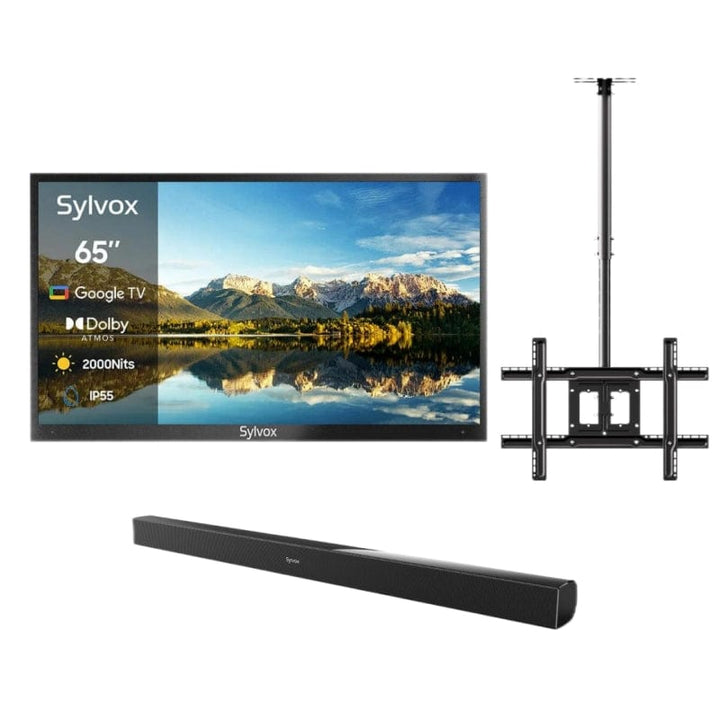 65" 2000Nit Google Outdoor TV UK(Full Sun) - 2024 Pool Pro 2.0 Series