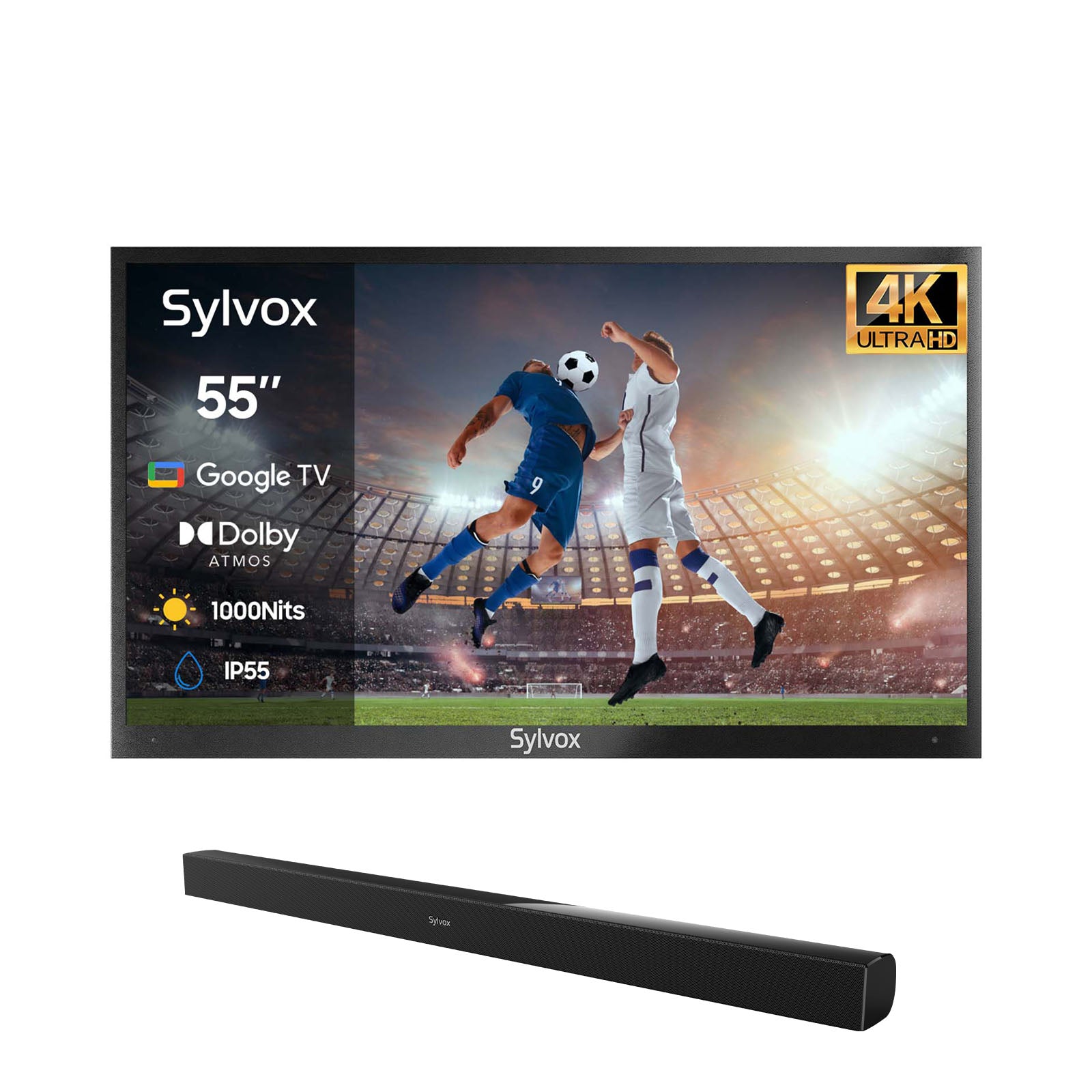 Outdoor TV UK with Google TV and 1000 Nits—2024 Deck Pro 2.0 Series
