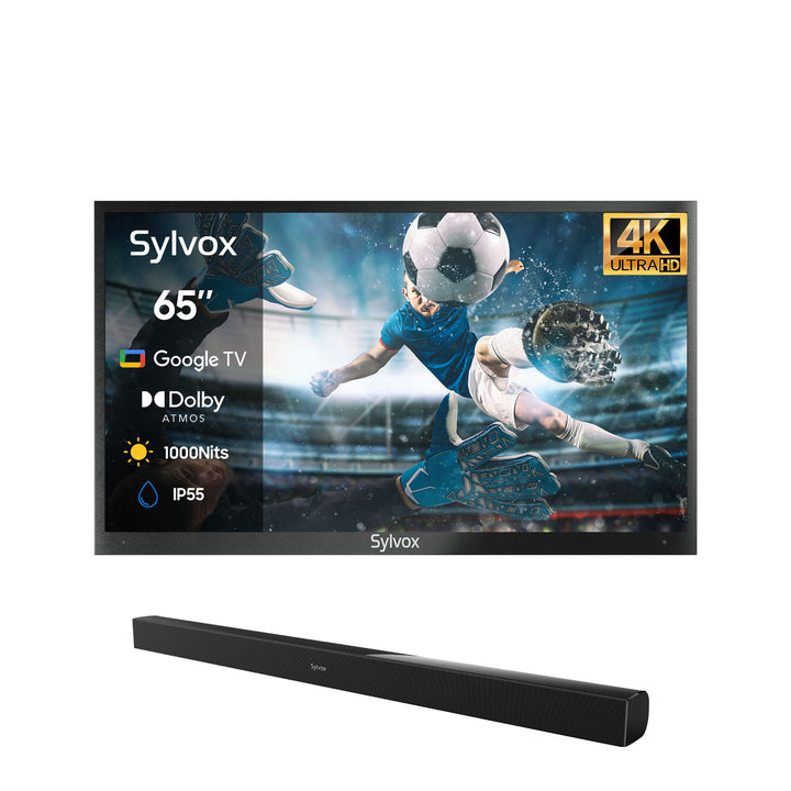 Outdoor TV UK with Google TV and 1000 Nits—2024 Deck Pro 2.0 Series