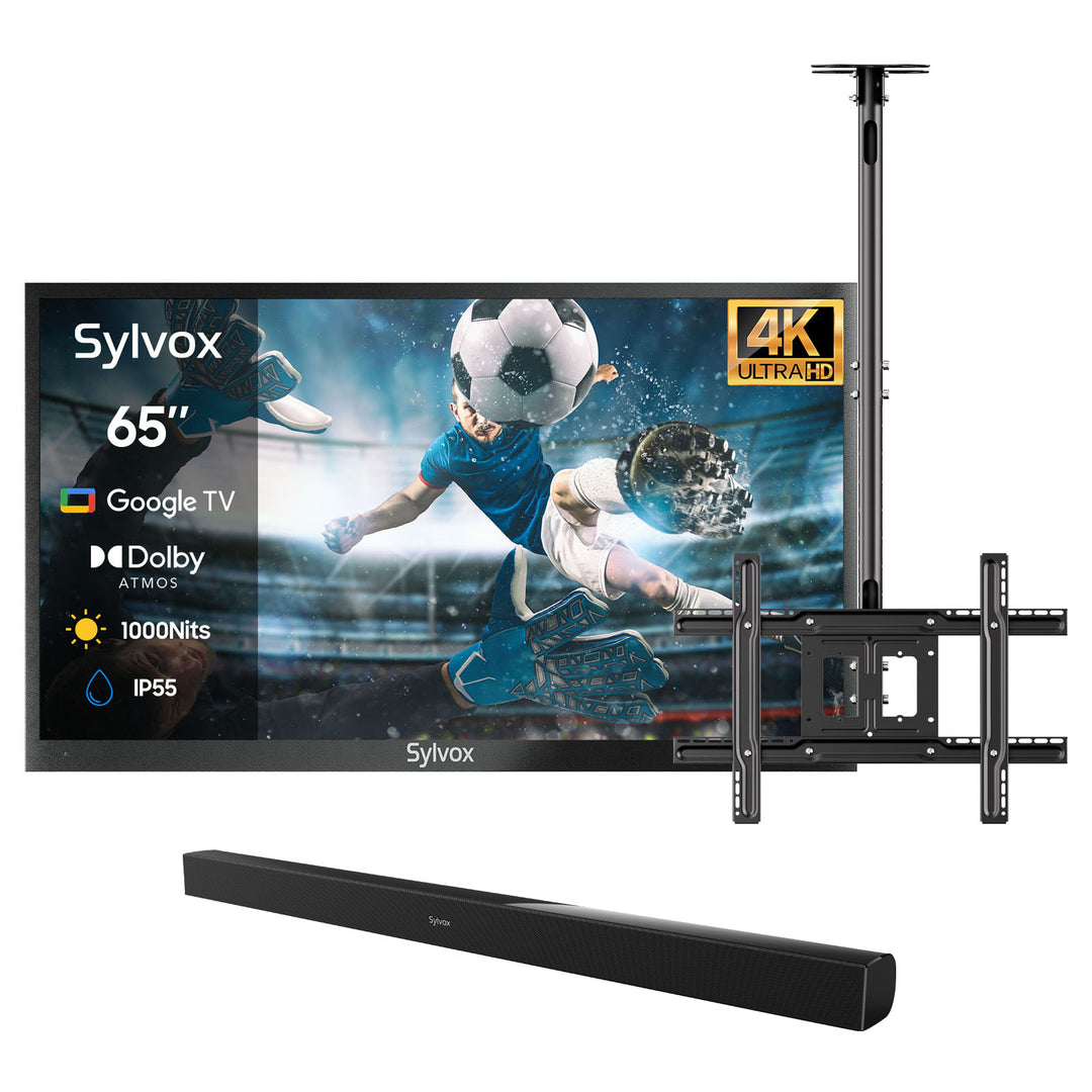 Outdoor TV UK with Google TV and 1000 Nits—2024 Deck Pro 2.0 Series