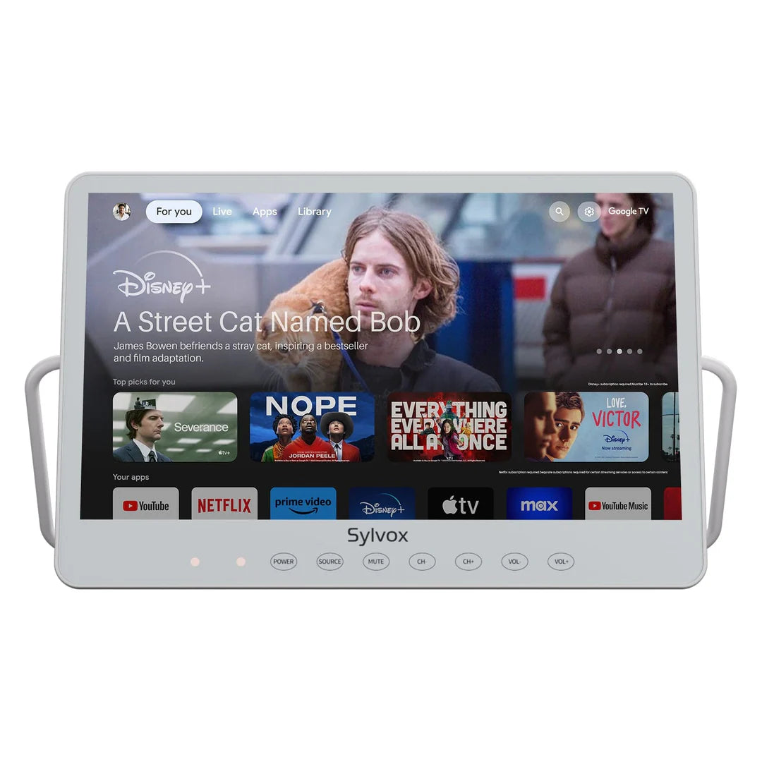 Sylvox Smart 15.6" Portable TV for Home & On-The-Go