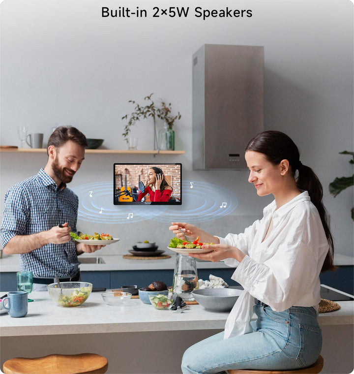 New-Sylvox 15.6" Under Cabinet Kitchen TV(2024 New Mode)